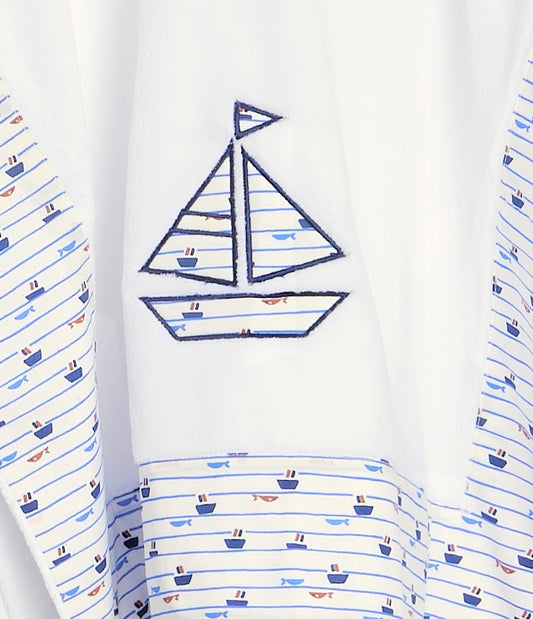 Boy's towelling Poncho