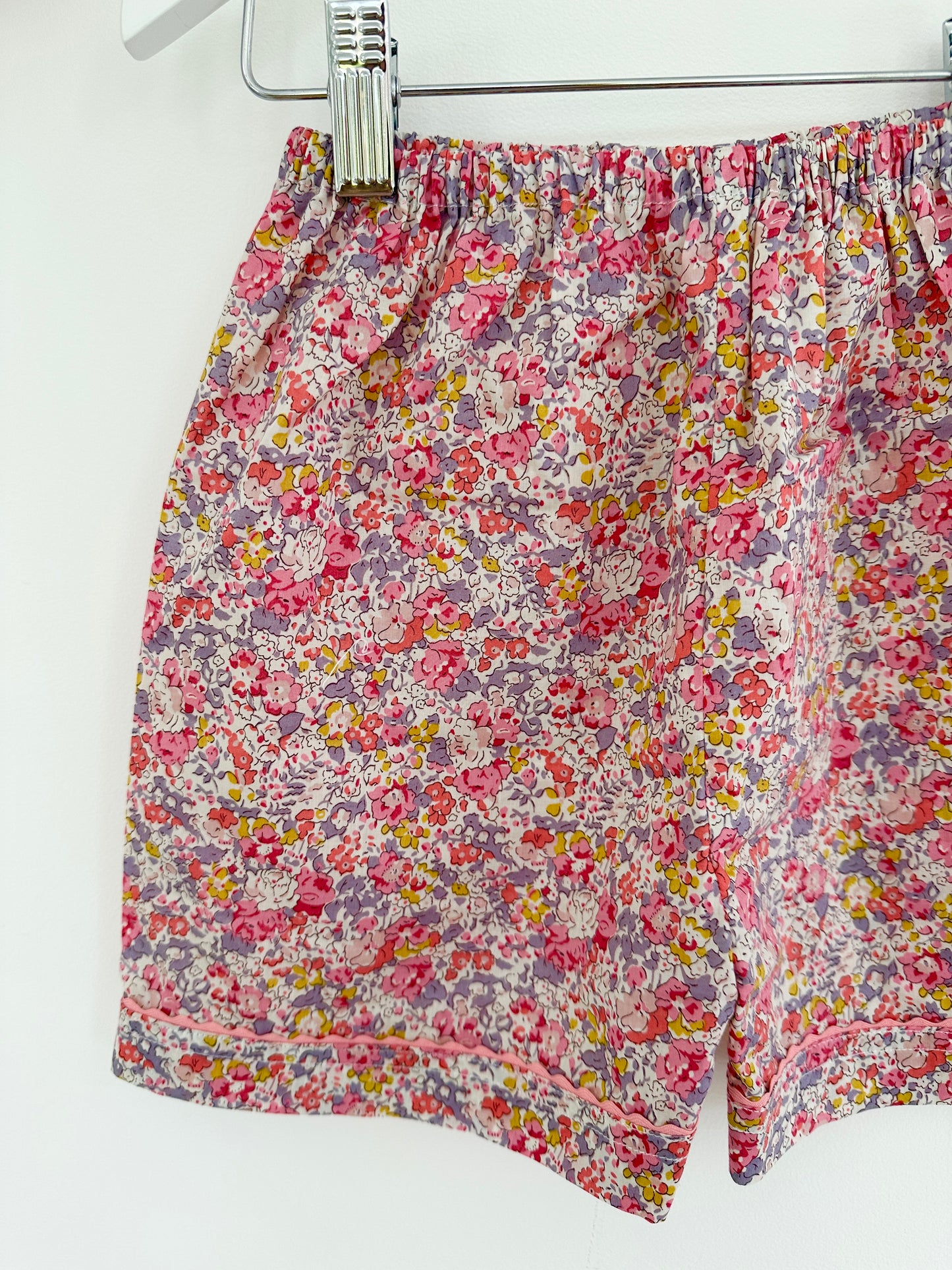Girls' Short Sleeve Liberty Cotton Pyjama Set