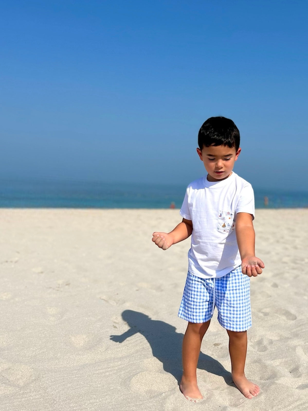 Boys Swim Shorts and matching T-shirt