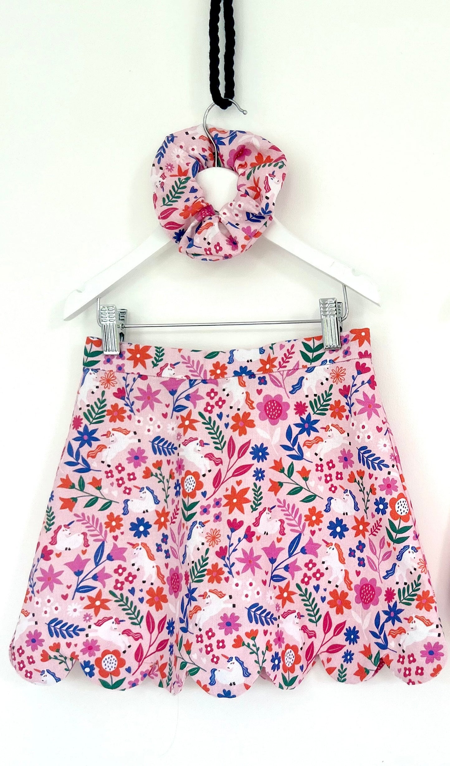 Unicorn Scalloped Skirt