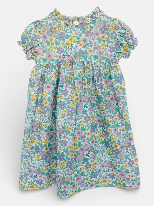 Floral Cotton Girl’s Dress