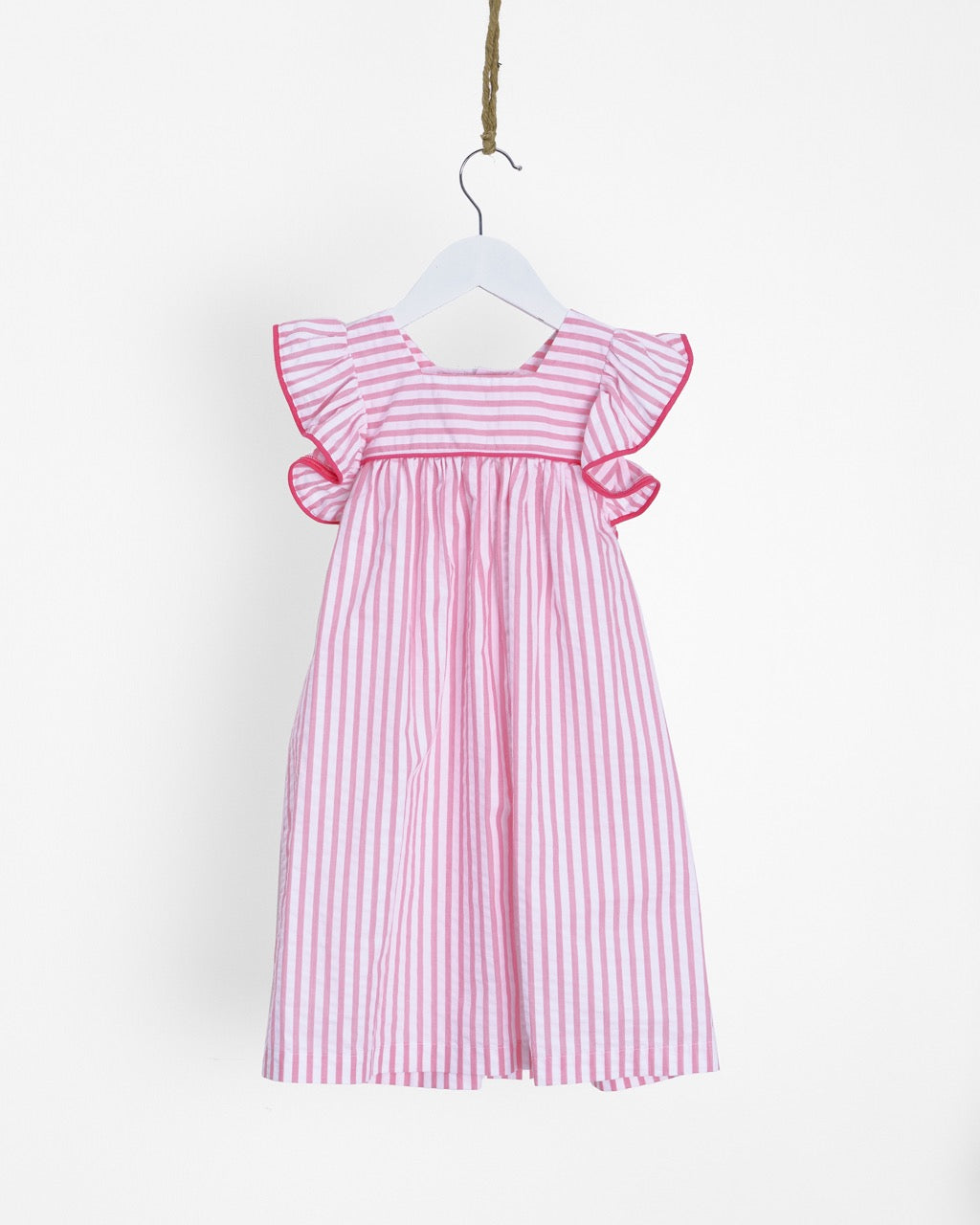 Girls' Nightgown with Frill Sleeves