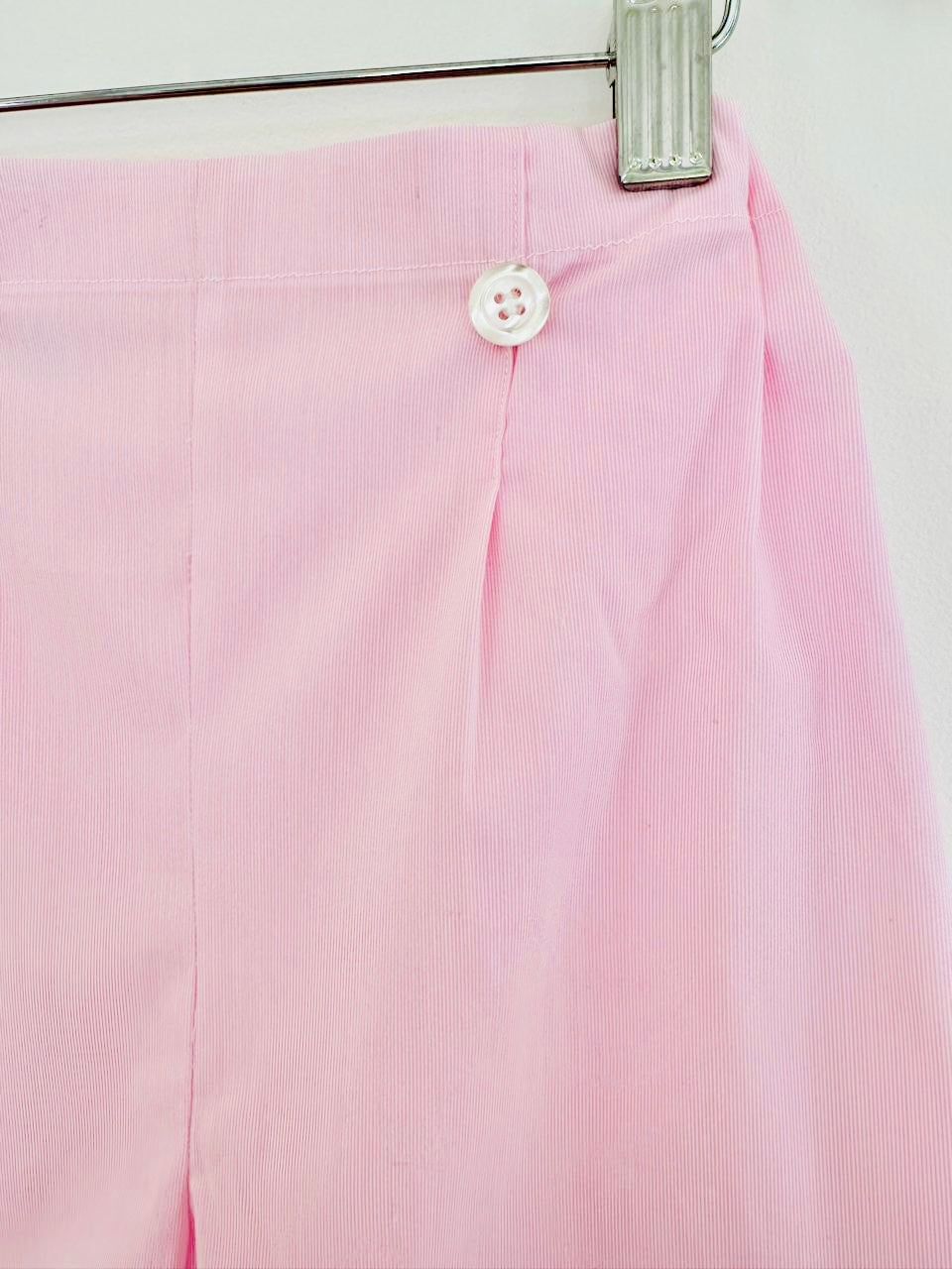 Girls’ Scalloped Hem Shorts with Adjustable Waistband