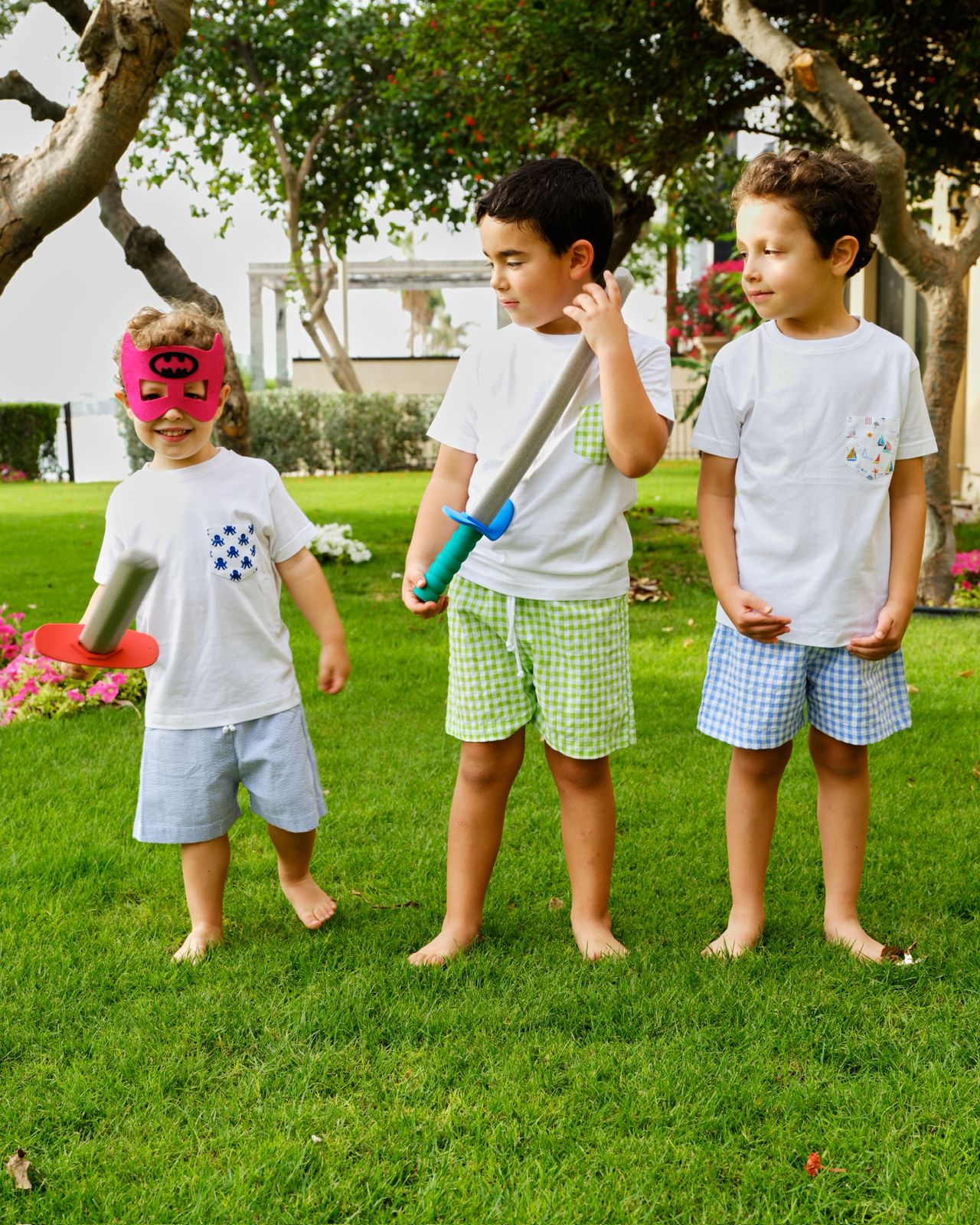 Boys Swim Shorts and matching T-shirt