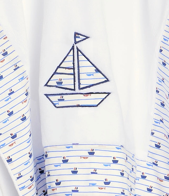 Boy's towelling Poncho