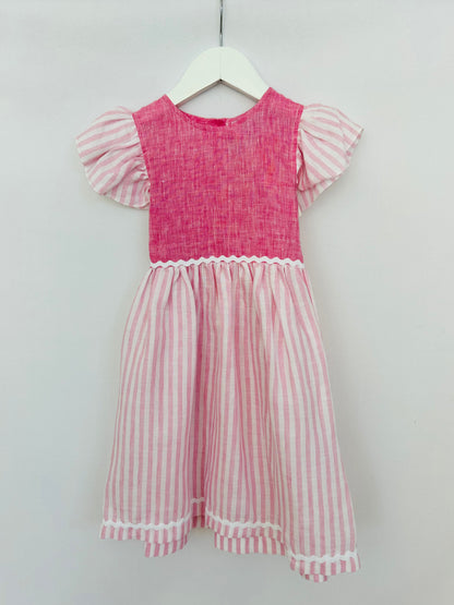 100% Linen Girl Dress