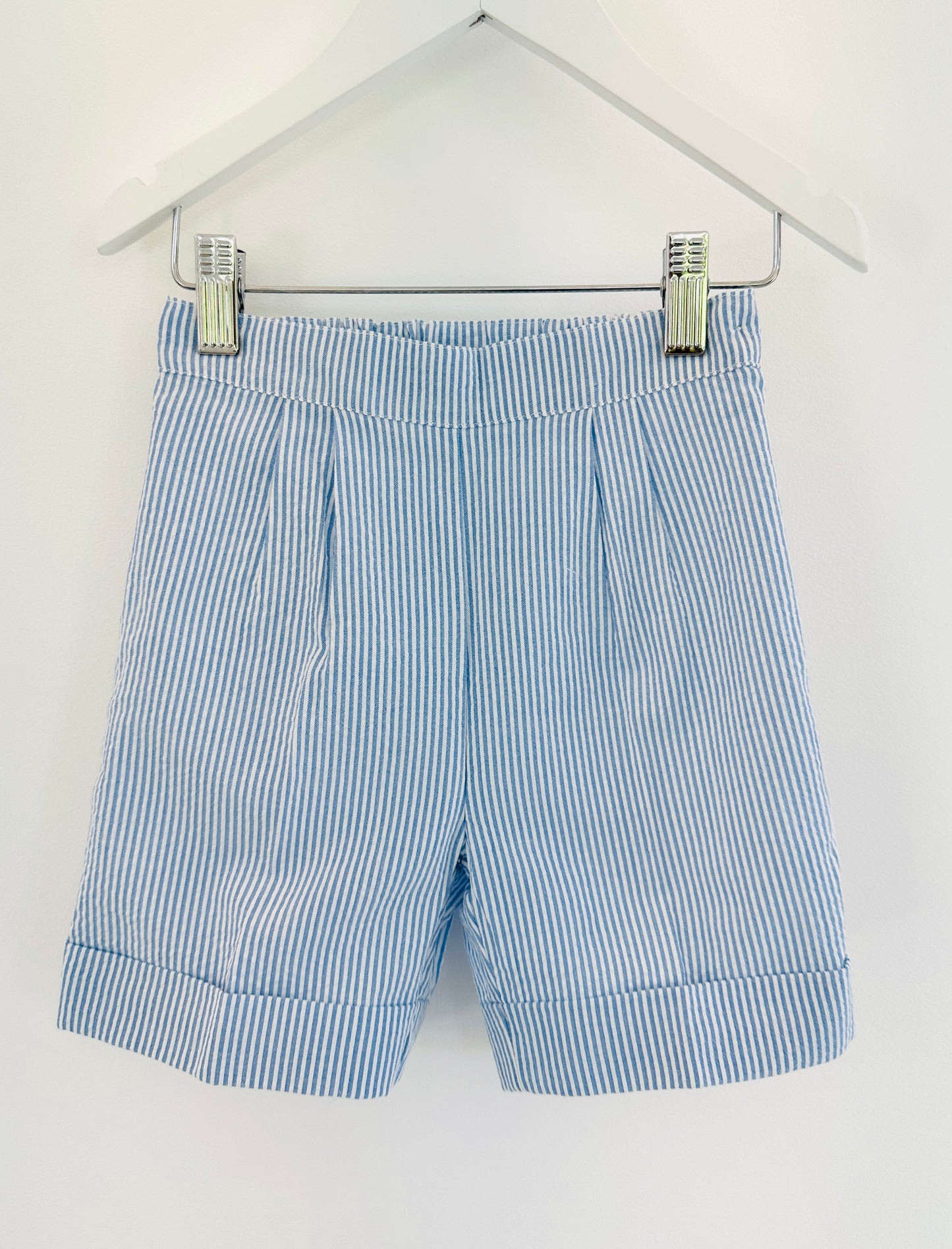 Boys' 100% Cotton Shorts with Adjustable Waistband