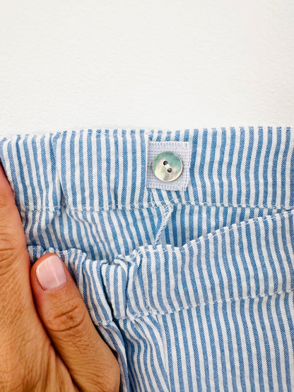 Boys' 100% Cotton Shorts with Adjustable Waistband