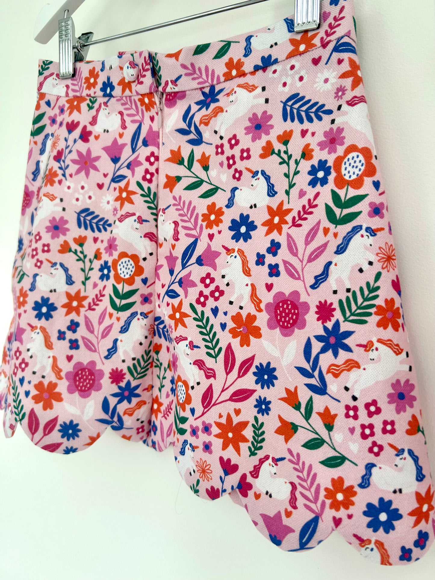 Unicorn Scalloped Skirt