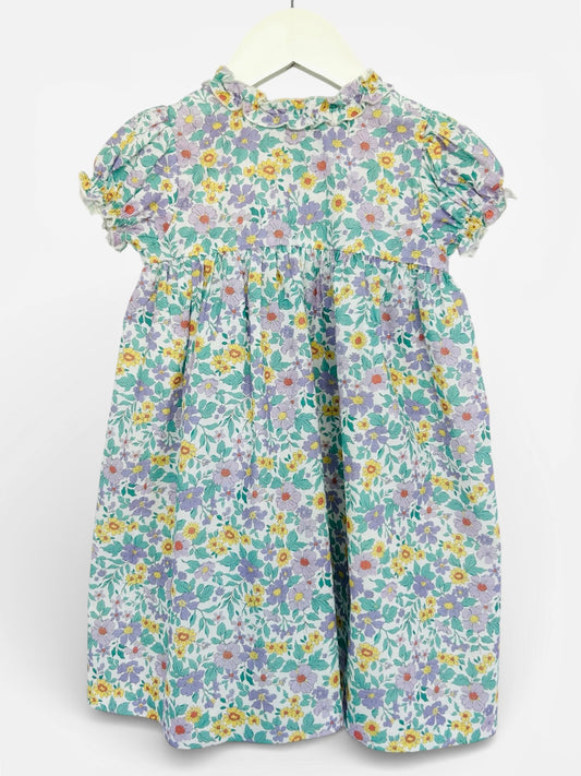 Floral Cotton Girl’s Dress